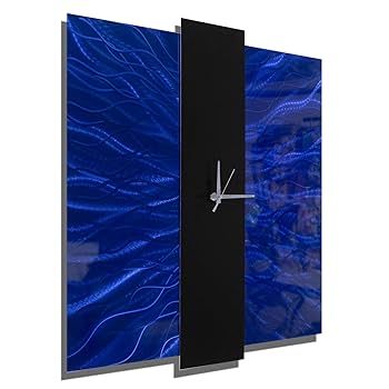 装飾壁時計 モダンメタル壁アート Jon Allen サイン入り 装飾壁時計 モダンメタル壁アート Jon Allen サイン入り 装飾壁